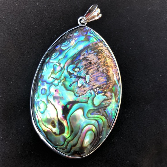 Polished Abalone Pendant - Picture 1 of 8